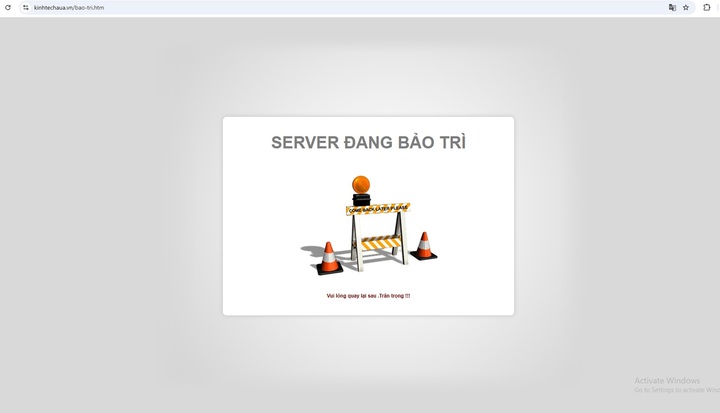 mh2-sua-14000402 ...và sau khi không thể truy cập. (Ảnh chụp màn hình)