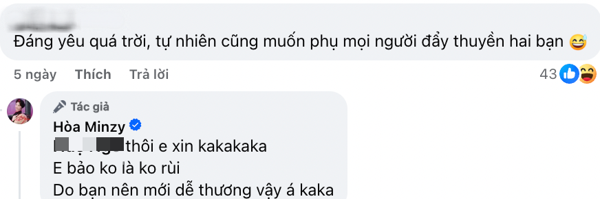 Hoà Minzy-Văn Toàn đẹp đôi sánh vai, netizen soi lời nhắn