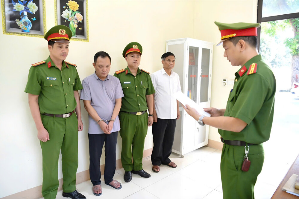 bat-giam-doc-cong-ty Cơ quan công an khởi tố Đường Văn Thiết. Ảnh: Công an cung cấp.