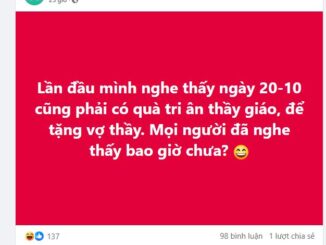 Ồn ào MXH: Phụ huynh tranh cãi gay gắt chuyện tặng quà 20/10 cho cả… thầy giáo, để thầy mang về tặng vợ!