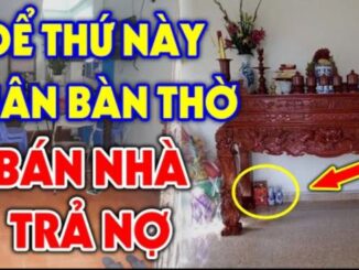 Cứ tiện tay đặt 3 thứ này dưới chân bàn thờ: Không đau ốm cũng hao tài, khánh kiệt, đó là thứ gì?