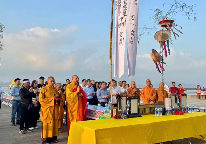 dai-le-cau-sieu-cho Đại lễ cầu siêu tưởng niệm 39 nạn nhân tử vong vụ lật tàu du lịch