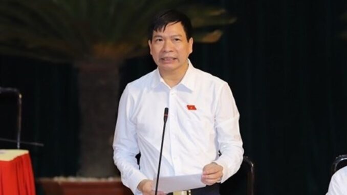 Ông Trần Văn Thức - Nguyên Giám đốc Sở Giáo dục và Đào tạo tỉnh Thanh Hóa bị khởi tố về hành vi “Giả mạo trong công tác“. Ảnh: Minh Hoàng