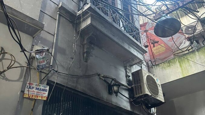 5 Người chết trong vụ cháy tại phố Kim Hoa khiến cư dân bàng hoàng - Ảnh 1.
