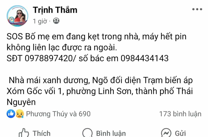 Đêm trắng tuyệt vọng ở Thái Nguyên: Pháo sáng S.O.S bắn lên, lời cầu cứu khắp nơi vì lũ dâng vượt mức lịch sử- Ảnh 6.