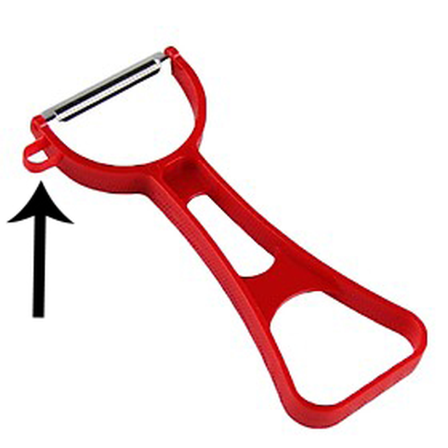 Suốt bao nhiêu năm, giờ tôi mới biết công dụng của chiếc lỗ nhỏ ở cạnh của dao nạo rau củ! - Ảnh 2. Suốt bao nhiêu năm, giờ tôi mới biết công dụng của chiếc lỗ nhỏ ở cạnh của dao nạo rau củ! - Ảnh 2.