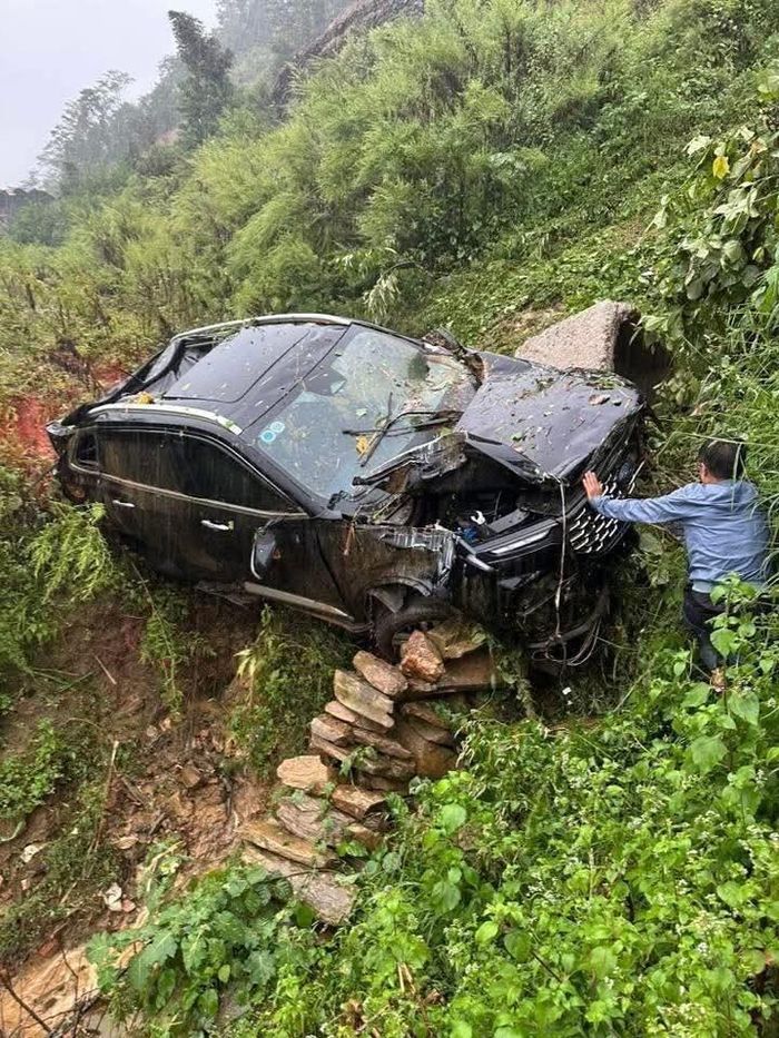 Hiện trường tai nạn ngày 29/9. Ảnh: Hoàng Trung Hiếu.