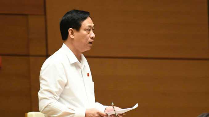 Đại biểu Mai Văn Hải. Ảnh Như Ý 2910hai.jpg