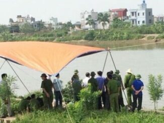 Hiện trường nơi phát hiện xác nạn nhân. (Ảnh: An ninh Thủ đô)