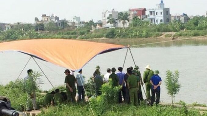 Hiện trường nơi phát hiện xác nạn nhân. (Ảnh: An ninh Thủ đô)